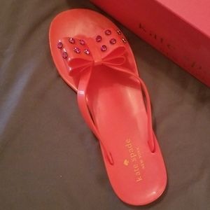 Brand new Kate spade flip flops